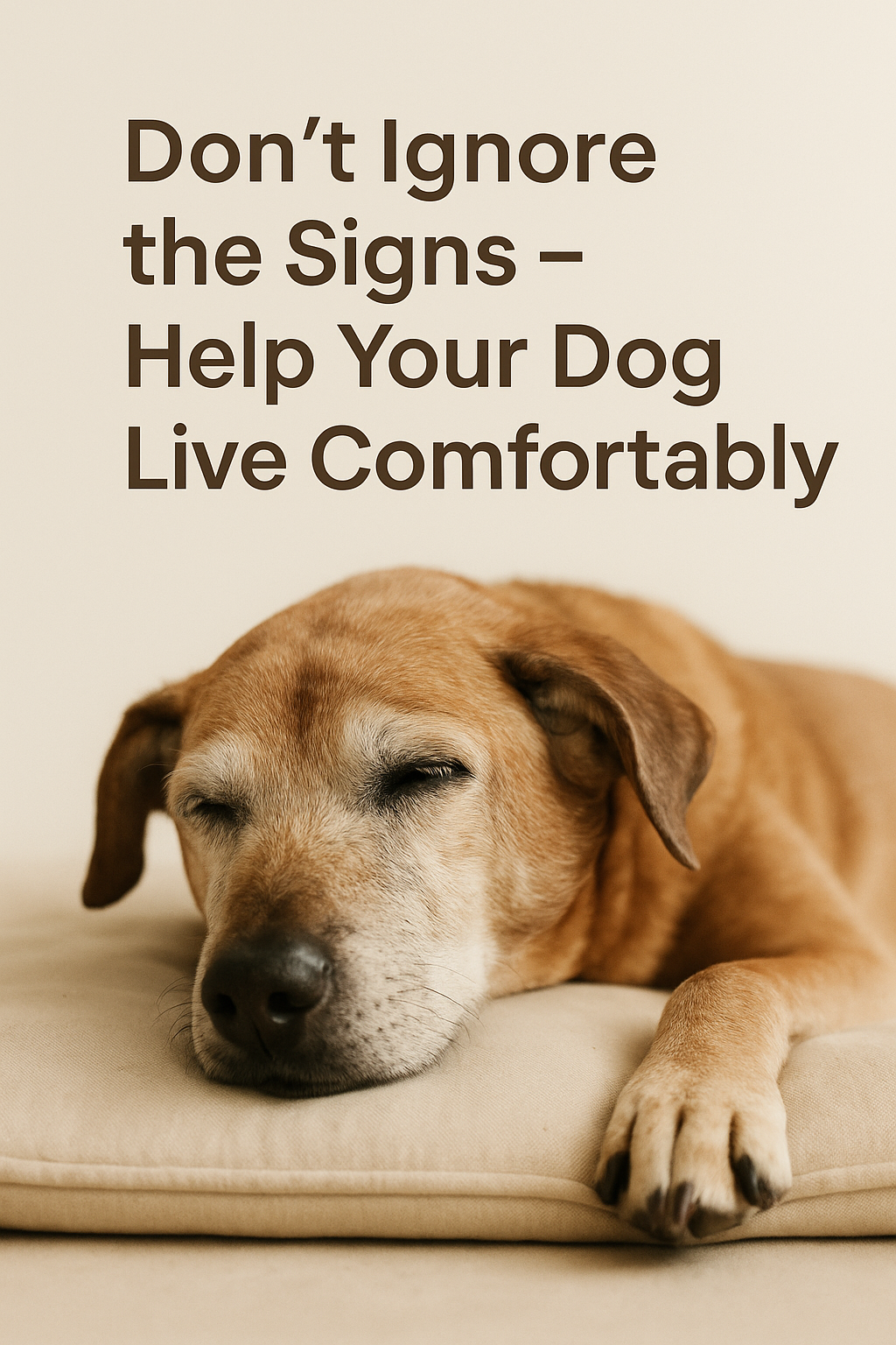 20250717_2254_Senior Dog Comfort_simple_compose_01k0cvp0z8fywa0zk5myg8g5tq 20250717 2254 Senior Dog Comfort simple compose 01k0cvp0z8fywa0zk5myg8g5tq