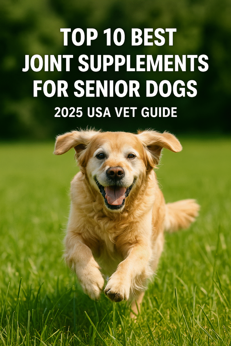 best joint supplements for senior dogs in 2025