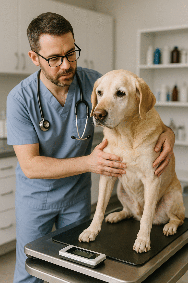 how to help a senior dog gain weight