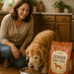 "Best dog food for older dogs recommended by vets USA"