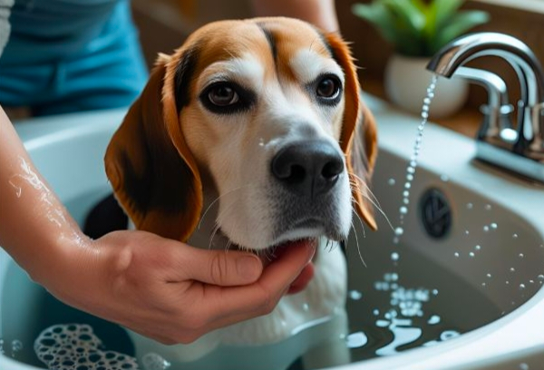 How to Bathe an Elderly Dog Safely at Home
